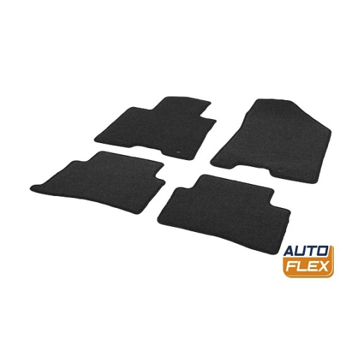 Коврики в салон Kia Sportage QL 2015-2018, ткань AutoFlex Standart, Графит, Арт. 4280201