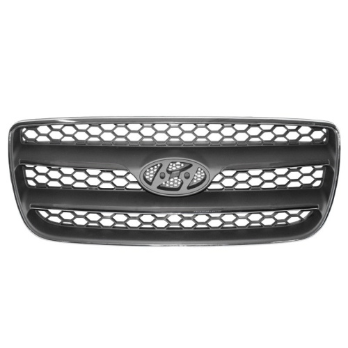 Решетка радиатора  Hyundai Santa Fe (CM) 2006-2009, Центр (C) Арт. STHN660930