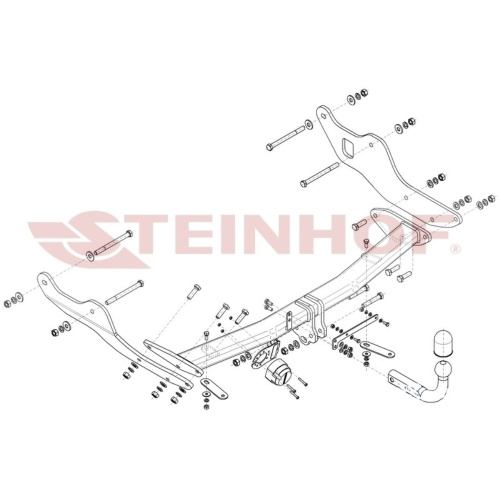 Фаркоп Hyundai Staria 2021- Steinhof Арт. H292