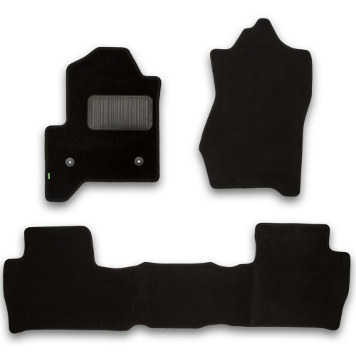 Коврики в салон Chevrolet Tahoe (K2UC) 2014-2020, текстильные Klever standart, Черный, Арт. KLEVER02082301210KH