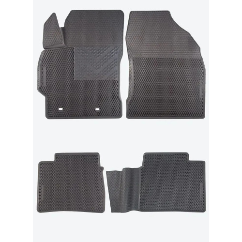 Коврики в салон Toyota Corolla (E160/E170) 2012-2016 Универсал, 3D Sota bord резина, Черный, Арт. EVTS0642