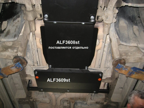 Защита раздатки Mercedes M (W163) 1997-2001 V-3,2; 4,3 Арт. ALF3609st