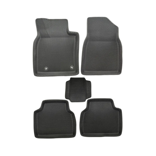 Коврики в салон Toyota Camry (XV70) 2017-2021, 3D EVA LOCKER, Черный, Арт. EVATYCAM70