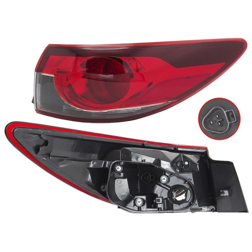 Фонарь задний  Mazda 6 (GJ) 2012-2015 Седан LED, правая (R) Арт. ST2161996RUE
