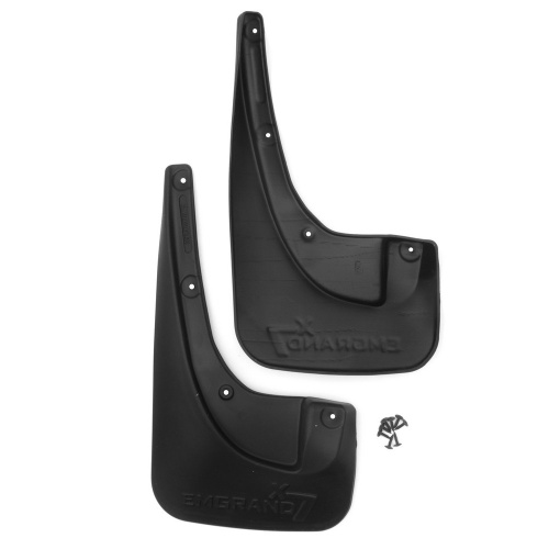 Брызговики Geely Emgrand X7 I 2011-2016, передние, полиуретан Арт. NLFD7510F13