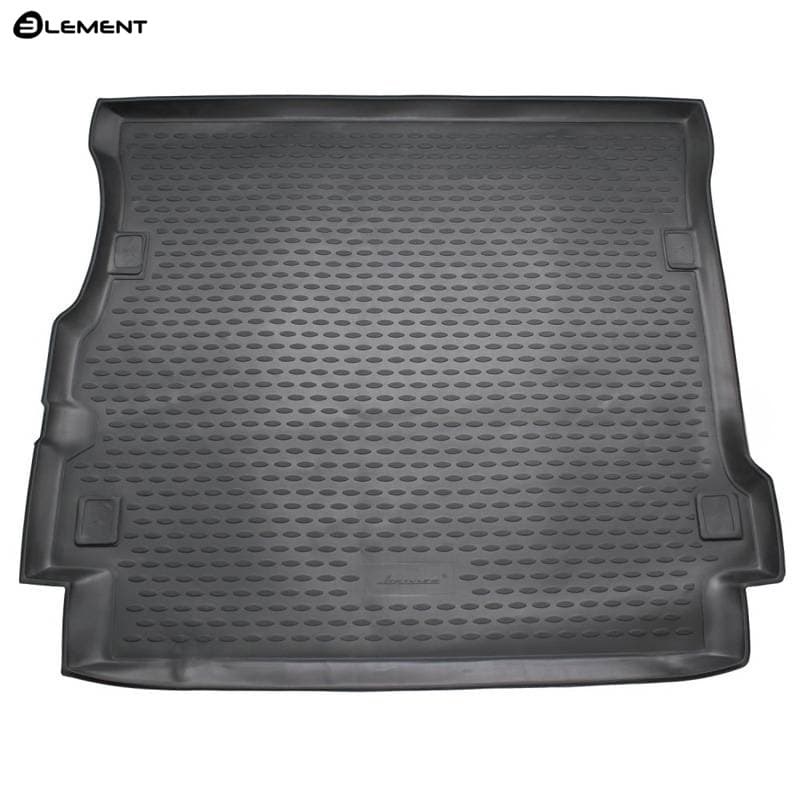 Коврик в багажник Land Rover Discovery  (L319) 2004-2009, полиуретан Element, Черный, Арт. NLC.28.05.G13
