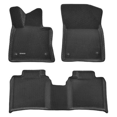 Коврики в салон Zeekr 001 2021-, 3D EVA Euromat, Черный, Арт. EM3DEVA005720