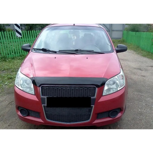 Дефлектор капота SIM для Chevrolet Aveo, арт.SCHAVEH0812