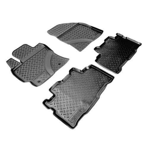 Коврики в салон Toyota Verso  2009-2012, полиуретан Norplast, Черный, Арт. NPLPO8880