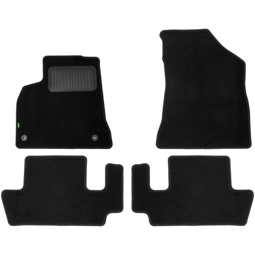 Коврики в салон Peugeot 3008 2009-2013, текстильные Klever standart, Черный, Арт. KLEVER02381901210KH