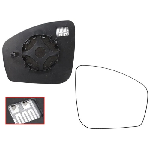 Зеркальный элемент  Nissan Almera (G15) 2012-2018 Обогрев, справа (R) Арт. STDT08940G1