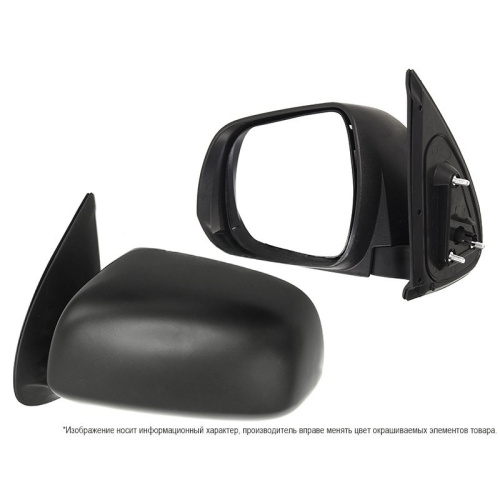 Зеркало боковое  Toyota Fortuner I 2005-2015 Механическое, слева (L) Арт. STTY969402