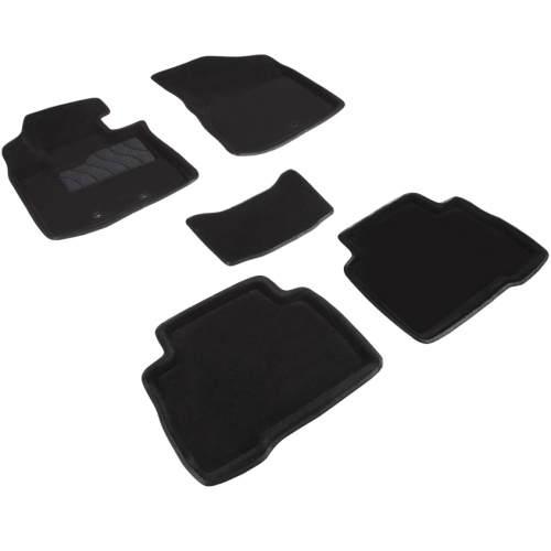 Коврики в салон Kia Sorento  (XM) 2012-2021 FL, 3D ткань Seintex , Черный, Арт. 83732