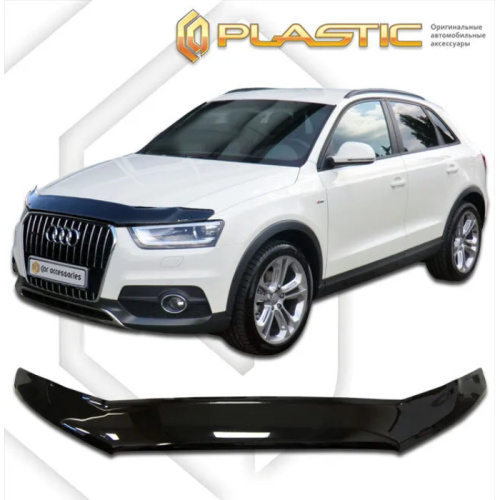 Дефлектор капота Ca-Plastic для Audi Q3, арт.20100101100620000000000