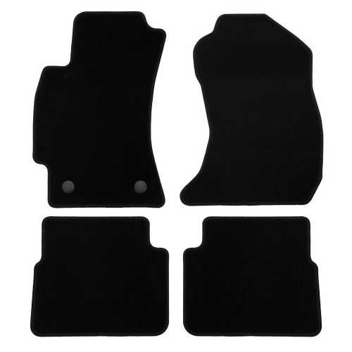 Коврики в салон Subaru Forester  (SH/S12) 2007-2010, текстильные Klever эконом, Черный, Арт. EXP.KLEVER01461501200k