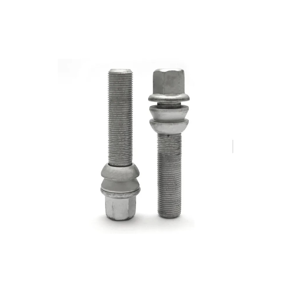 Болт колёсный M15x1.25 Сфера вращающаяся  L-27мм Цинк, Ключ 17, Арт. PS17Q27SL