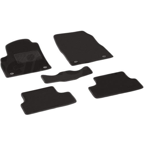 Коврики в салон Chevrolet Cruze 2008-2012 Седан, ткань Seintex Lux, Черный, Арт. 82261