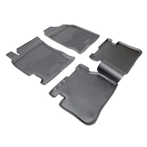 Коврики в салон FAW Besturn B50  2012-2017 FL, полиуретан Norplast, Черный, Арт. NPA11C205050
