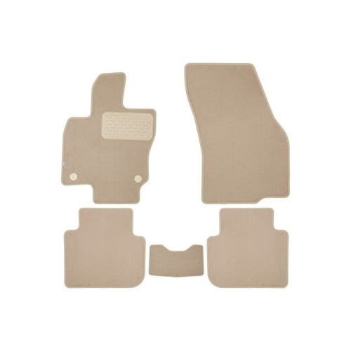 Коврики в салон Jetta VS7 2019-, ткань Klever premium, Бежевый, Арт. KLEVER0412800322112KH