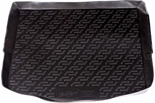 Коврик в багажник Ford Mondeo  2007-2010 Седан, пластик, L.Locker, Черный, Арт. 0102060200