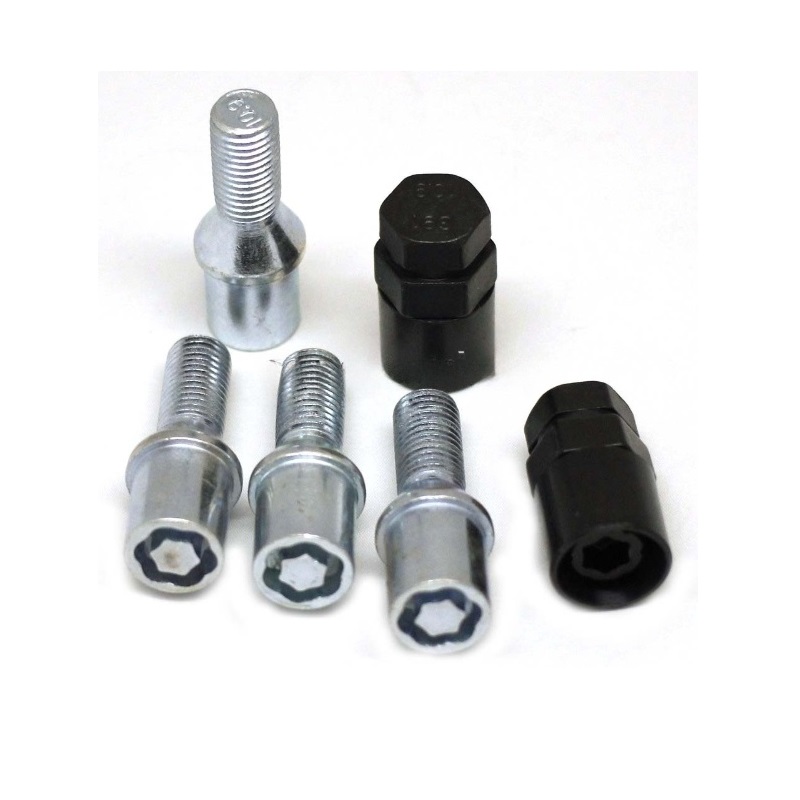 Секретные болты M12x1.5 Конус L-24мм Хром, Ключ 17-19, Арт. 575093(STARLEKS)