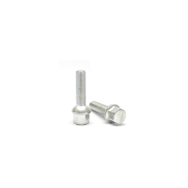 Болт колёсный M12x1.5 Сфера L-30мм Цинк, Ключ 17, SR12 Арт. 085120