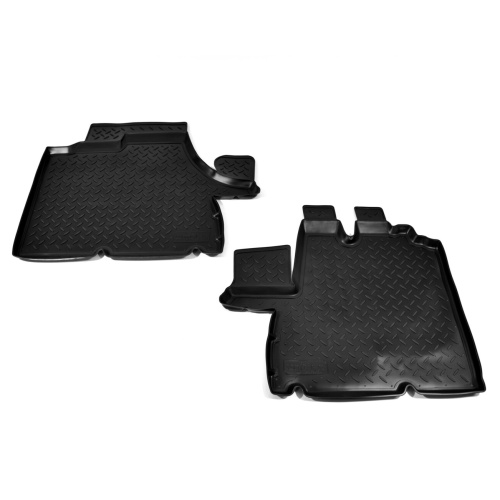 Коврики в салон Citroen Jumper (230) 1994-2002 Микроавтобус, полиуретан Norplast, Черный, двухместная кабина Арт. NPL-Po-21-50