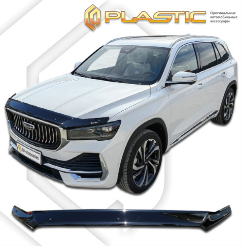 Дефлектор капота Ca-Plastic для Geely Monjaro, арт.2010010117245
