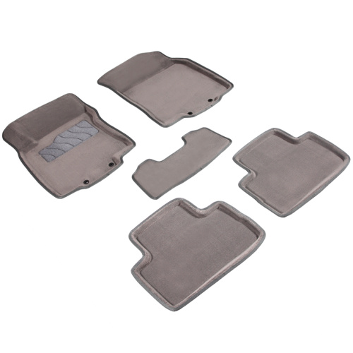 Коврики в салон Nissan Qashqai (J11) 2013-2019, 3D ткань Seintex , Серый, для а/м после 2016 г.в. РФ сборка Арт. 88890