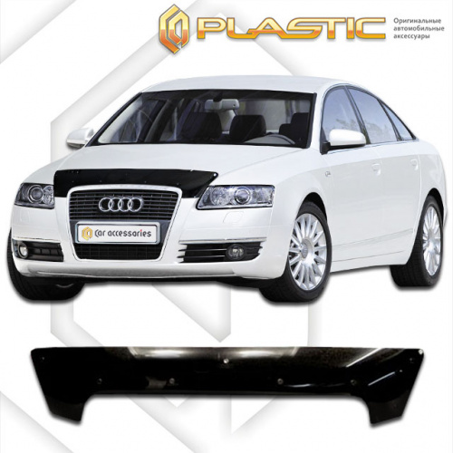 Дефлектор капота Ca-Plastic для Audi A6, арт.2010010103484