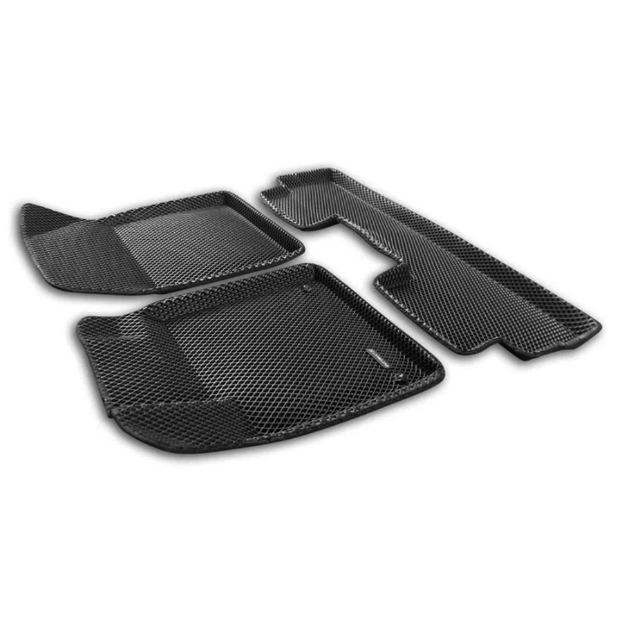 Коврики в салон GAC GS3 2023-, 3D EVA Euromat, Черный, Арт. EM3DEVA001435