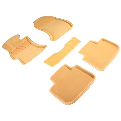 Коврики в салон Subaru Impreza  (GJ/G13) 2011-2014 Седан, 3D ткань Seintex , Бежевый, Арт. 84758