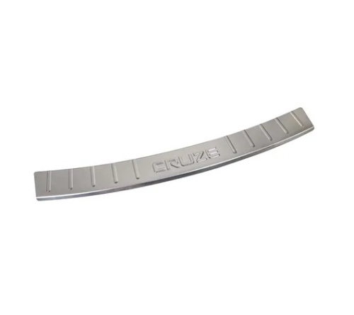Накладка бампера Chevrolet Cruze 2008-2012 Седан  Сталь нерж.  Арт. 0155231