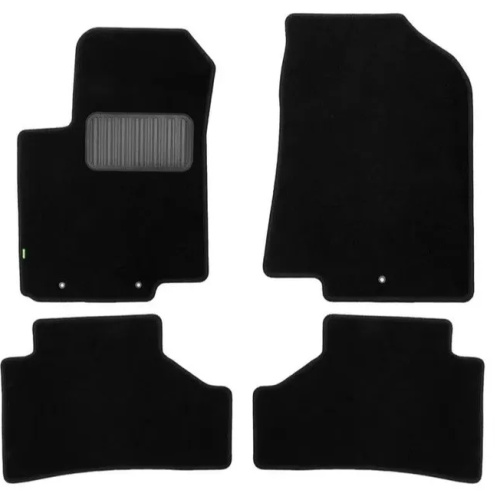 Коврики в салон Haval Jolion 2021-, текстильные Klever standart, Черный, 4WD Арт. KLEVER0209901901210KH
