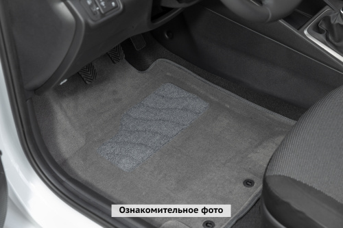 Коврики в салон UAZ (УАЗ) Patriot 3163 2014-2016 FL2, 3D ткань Seintex , Графит, Арт. 319950