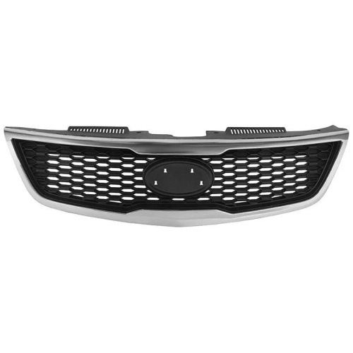Решетка радиатора  Kia Cerato II 2008-2013 Седан 10-13/с хром молдингом, Центр (C) Арт. STKA44093A0