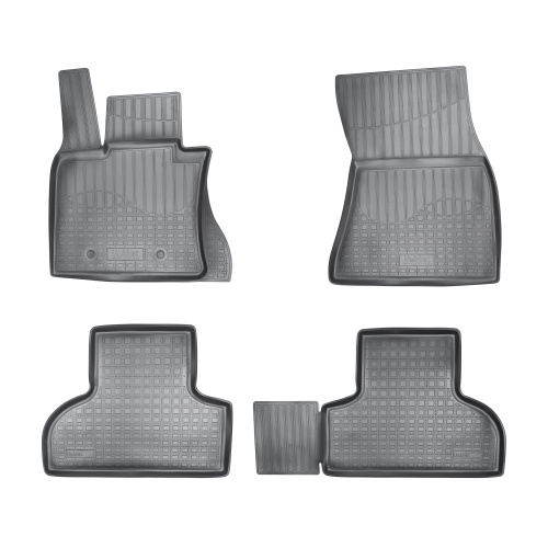 Коврики в салон BMW X5 (F15) 2013-2018, полиуретан Norplast, Черный, Арт. NPA11C07700
