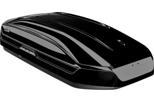 Автобокс LUX TAVR 197 520 л. чёрный глянцевый 1970x890x400 арт. 791989