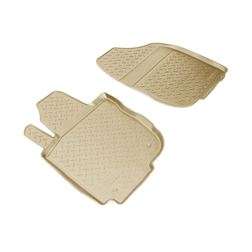 Коврики передние Toyota RAV4 (XA30) 2005-2010, полиуретан Norplast, Бежевый, - Арт. NPLPO8847B