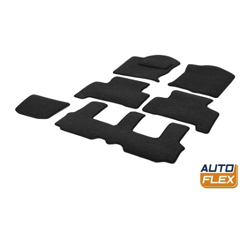 Коврики в салон Haval H9  2014-2017, текстильные AutoFlex Business, Графит, Арт. 5940301