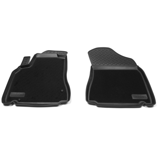 Коврики в салон Citroen Berlingo Multispace (B9) 2008-2012 Минивэн, комбинированные Norplast, Черный, передние Арт. NPL-Po-64-57-3-CM