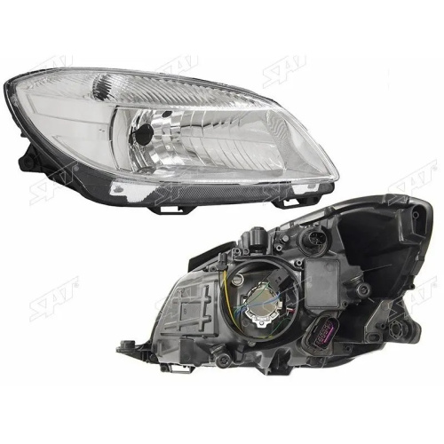Фара  Skoda Fabia (5J) 2010-2014 FL Универсал  хром, правая (R) Арт. ST6651122R