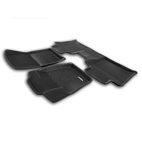 Коврики в салон Haval H5  2024-, 3D EVA Euromat, Черный, Арт. EM3DEVA001476