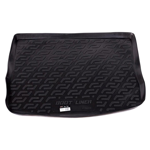 Коврик в багажник Volkswagen Tiguan  2007-2011, пластик, L.Locker, Черный, Арт. 0101060100