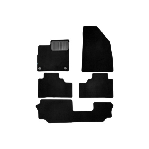 Коврики в салон GAC GS8  2021-, текстильные Klever premium, Черный, Арт. KLEVER0310500222110KH
