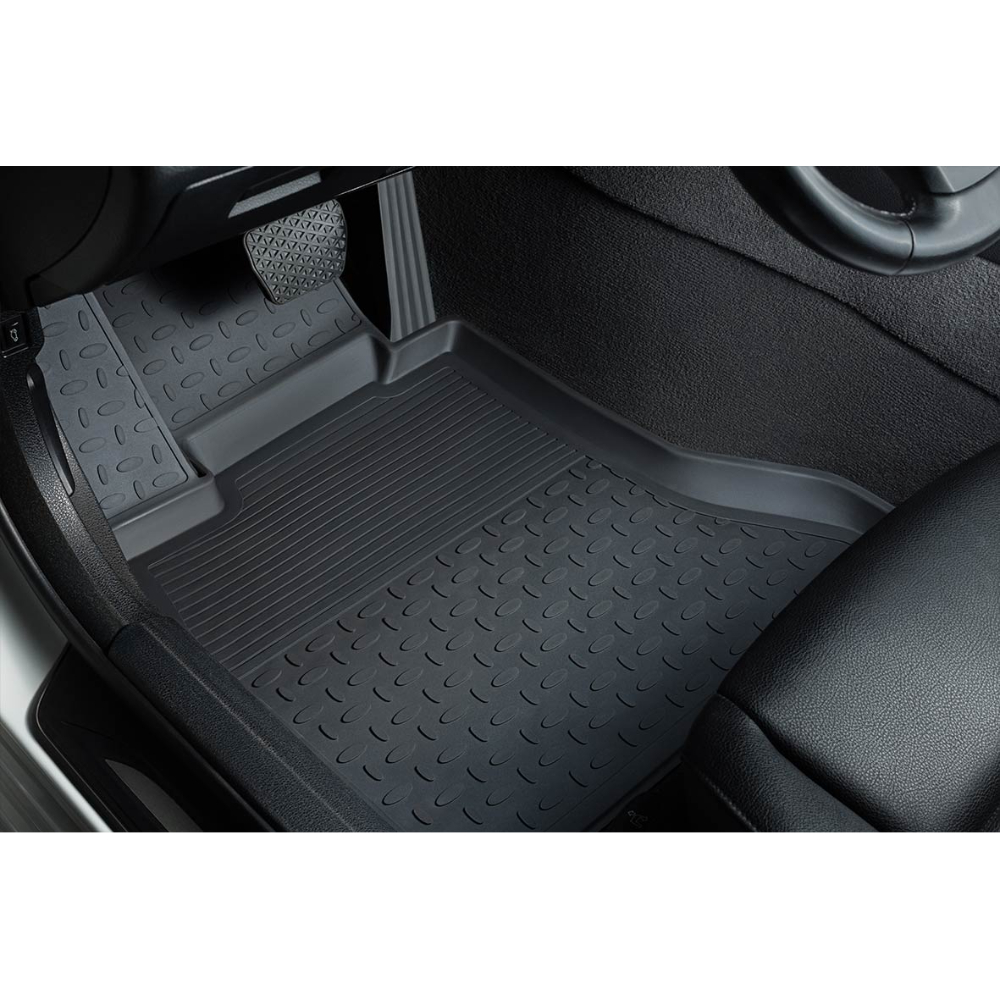 Коврики в салон ГАЗель Фермер 1995-2002, резина Seintex выс. борт, Черный, 7 мест, 2 ряда Арт. 318774