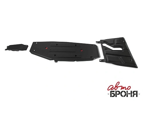 Защита картера двигателя, КПП, РК , топ. бака Toyota RAV4 (XA40) 2015-2019 FL V - 2.5 (3 части) АКПП Арт. K111.09506.1
