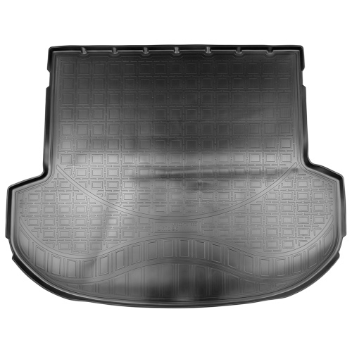 Коврик в багажник Hyundai Santa Fe (TM) 2018-2021, полиуретан Norplast, Черный, 5 мест Арт. NPA00-T31-530