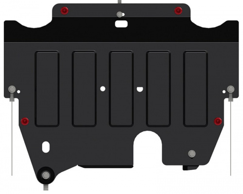 Защита картера двигателя, КПП Ford Galaxy II 2010-2015 FL V-2,0 МТ Арт. 08.2745