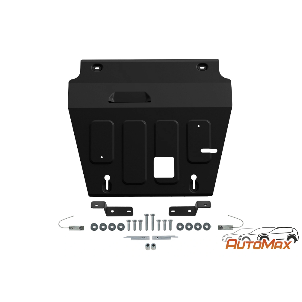 Защита картера двигателя, КПП Geely Atlas Pro I 2021- V- 1,5 HEV;4WD;РКПП Арт. AM19261
